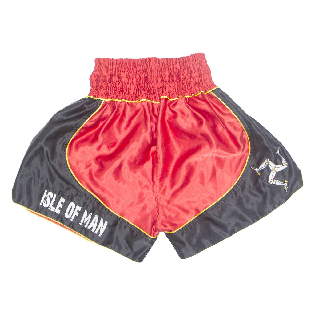BOLO Fighting Wear Team Impact Isle Of Man Mens Sports Shorts Red L W20