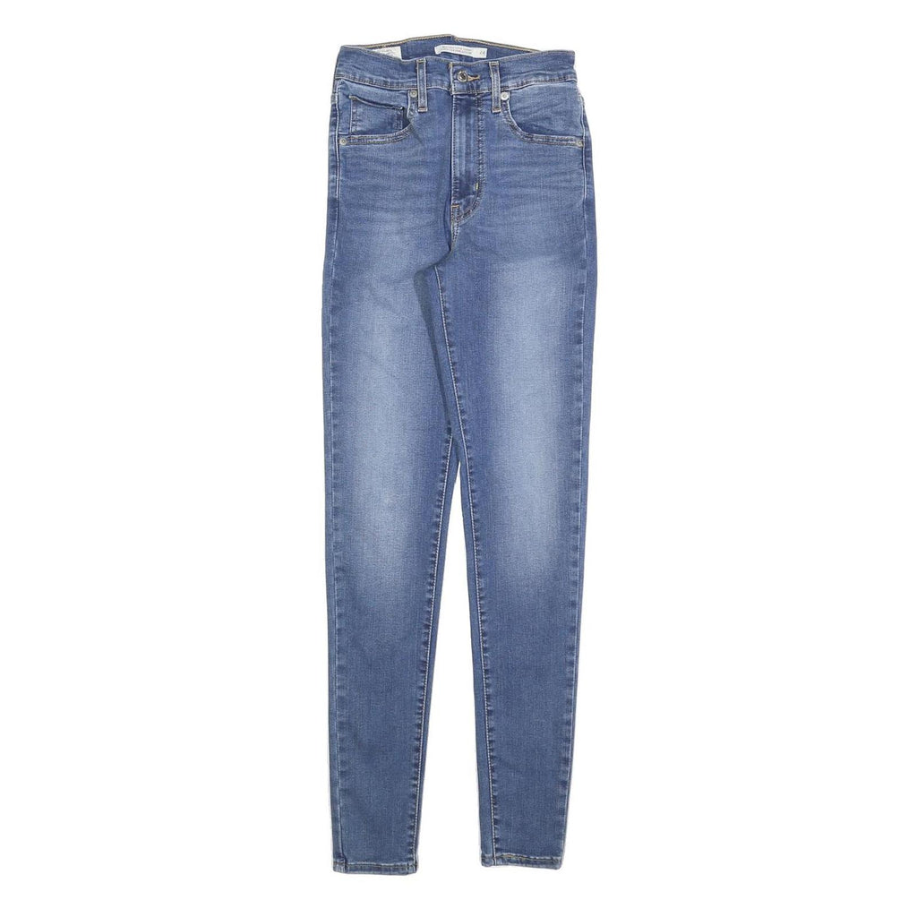 LEVI'S Big E Womens Slim Fit Skinny Denim Jeans Blue W24 L30 Authentic Vintage