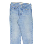 LEVI'S BIG E Womens Jeans Blue Regular Straight Stone Wash W26 L27
