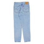 LEVI'S BIG E Womens Jeans Blue Regular Straight Stone Wash W26 L27