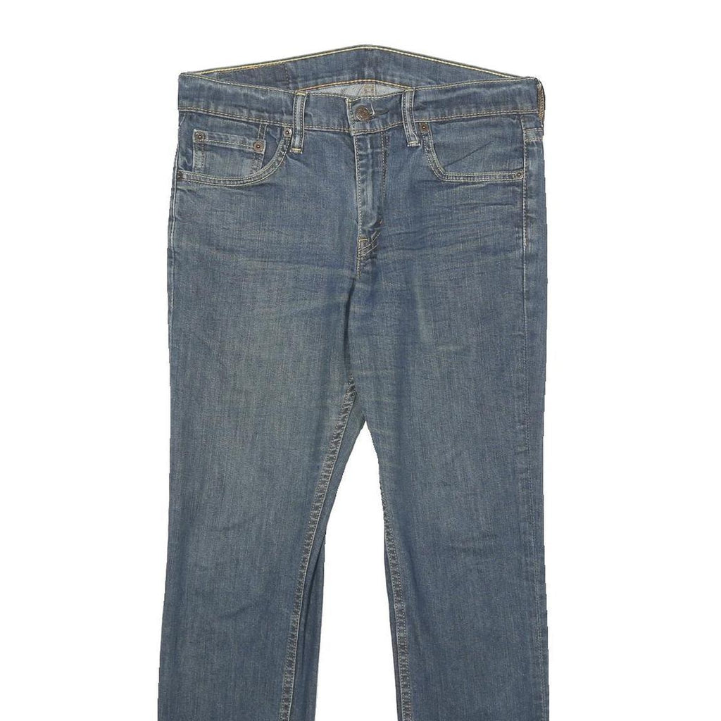 LEVI'S 511 Slim Mens Jeans Blue Slim Skinny Denim Medium W30 L30 Stylish Zip