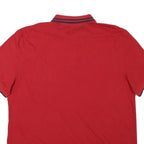 NAUTICA Mens Red Polo Shirt 2XL Cotton Blend Short Sleeve Basic Casual Top