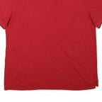 NAUTICA Mens Red Polo Shirt 2XL Cotton Blend Short Sleeve Basic Casual Top