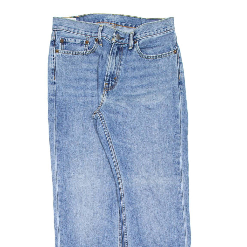 LEVI'S 514 Jeans Mens Blue Regular Straight Stone Wash W32 L26