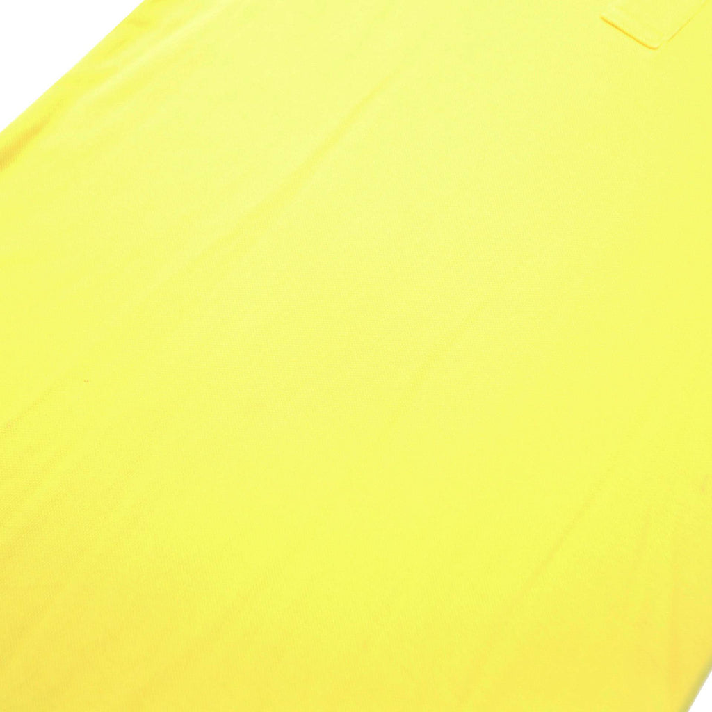 POLO RALPH LAUREN Womens Yellow Polo Shirt Short Sleeve Plain L Classic Fit