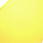 POLO RALPH LAUREN Womens Yellow Polo Shirt Short Sleeve Plain L Classic Fit