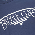 FLORIDA Womens Blue Baffle Gab Crew Neck L Cotton Blend Sweatshirt