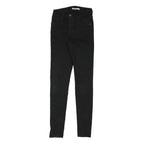 LEVI'S Womens Black Slim Jeans Denim W26 L30 Zip Classic Skinny Cotton Blend