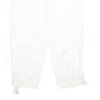 WHITE HOUSE BLACK MARKET Womens White Cargo Shorts UK 14 W34 Cotton Blend Casual