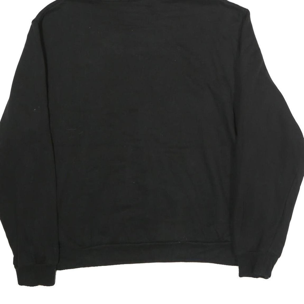 PUMA Mens Black Hoodie XL Cotton Pullover Casual Sportswear Sweatshirt