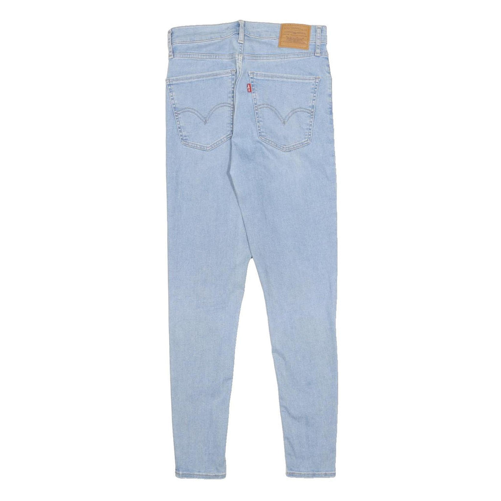 LEVI'S Big E Womens Jeans Blue Slim Skinny Denim Light W28 L28 Classic Zip Fit