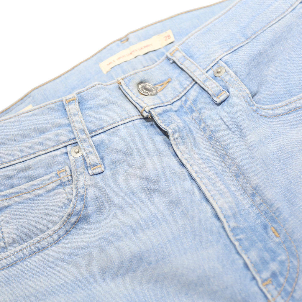 LEVI'S Big E Womens Jeans Blue Slim Skinny Denim Light W28 L28 Classic Zip Fit