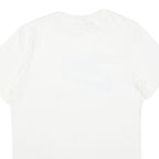 NIKE Mens White Classic Graphic T-Shirt S Short Sleeve Crew Neck Sportswear