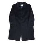 DAREBRIDGE Womens Black Wool Button Jacket L Woven Classic Tailored Outerwear