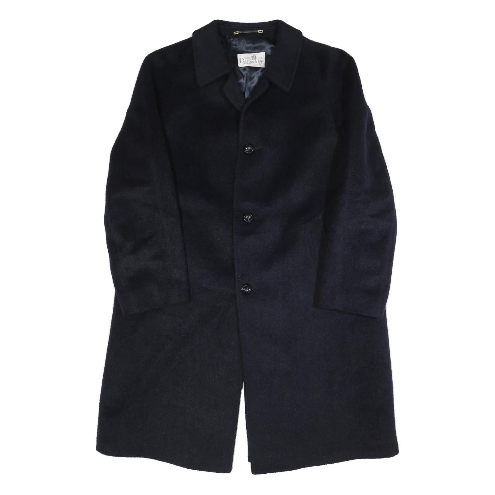 DAREBRIDGE Womens Black Wool Button Jacket L Woven Classic Tailored Outerwear