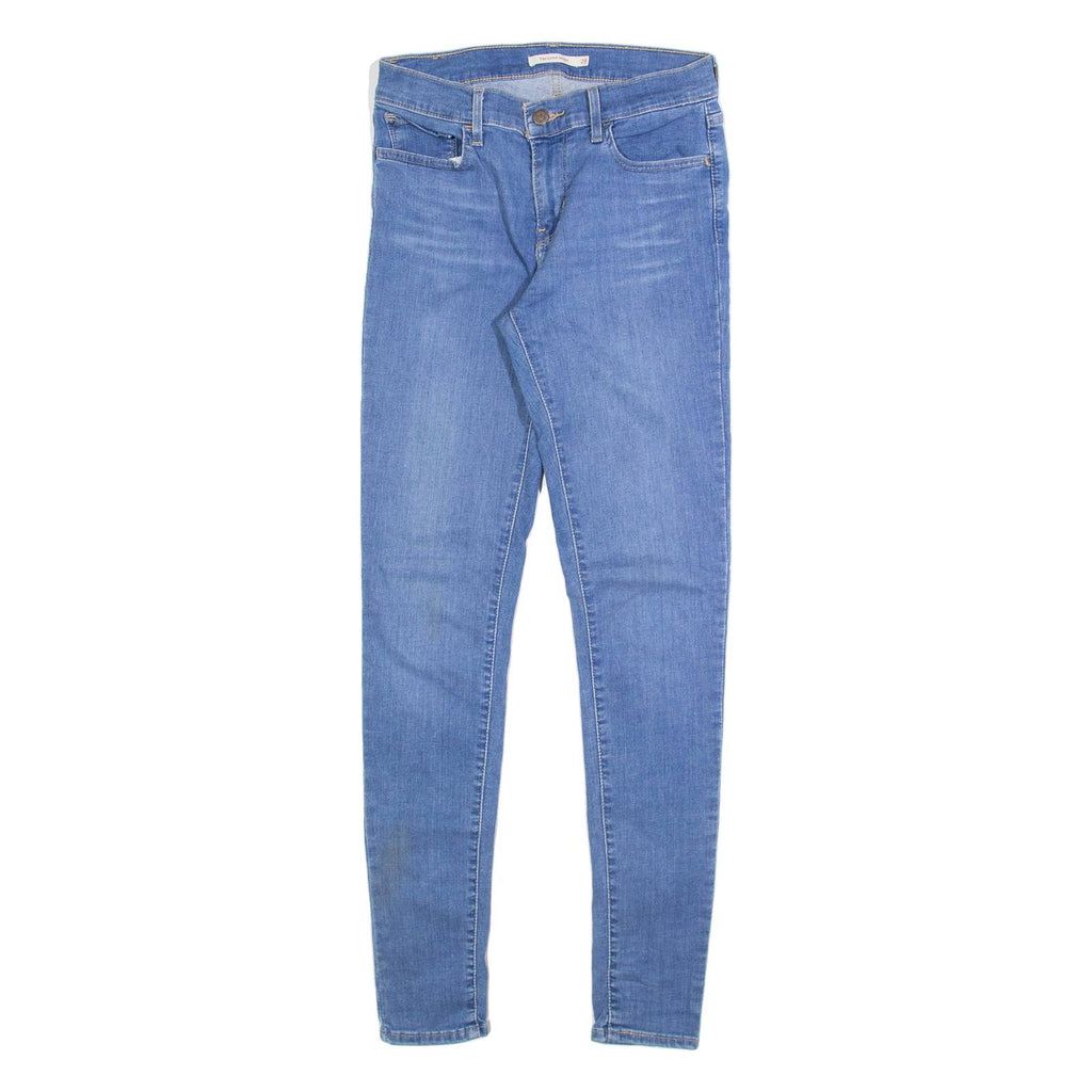 LEVI'S 710 Womens Jeans Blue Slim Skinny W28 L32