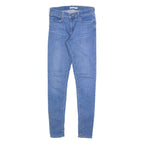 LEVI'S 710 Womens Jeans Blue Slim Skinny W28 L32