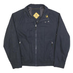 ROADSIGN Mens Black Jacket L Polyester Blend Zip Plain Casual Lightweight