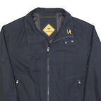 ROADSIGN Mens Black Jacket L Polyester Blend Zip Plain Casual Lightweight