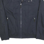 ROADSIGN Mens Black Jacket L Polyester Blend Zip Plain Casual Lightweight