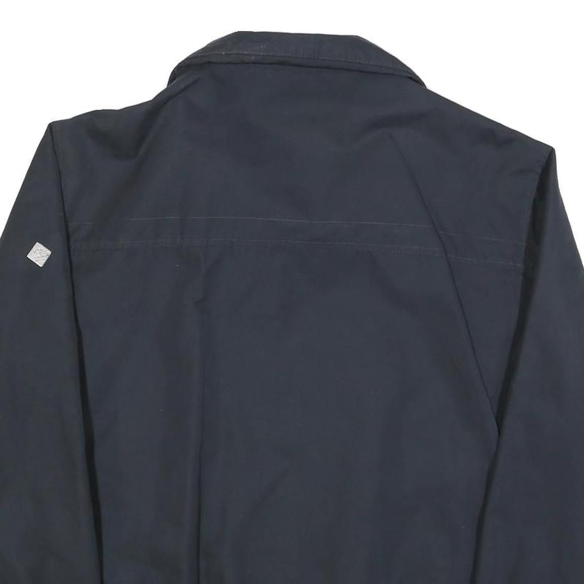 ROADSIGN Mens Black Jacket L Polyester Blend Zip Plain Casual Lightweight