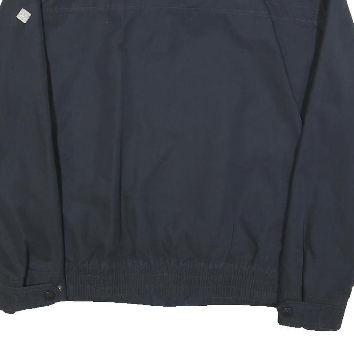 ROADSIGN Mens Black Jacket L Polyester Blend Zip Plain Casual Lightweight