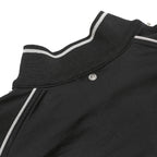 ADIDAS Mens Black & Orange Track Jacket M Polyester Woven Colourblock Sportswear