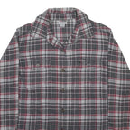 CARHARTT Womens Grey & Red Check Shirt M Button Front Casual Workwear