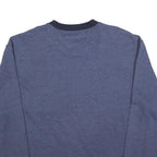 NAUTICA Mens Blue & Navy Crew Neck 2XL Pocket Logo Sweatshirt Cotton Blend