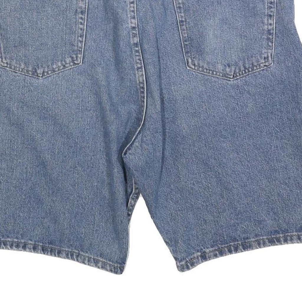 WRANGLER Mens Shorts Blue Denim Casual XL W38 Cotton Blend Summer Wear