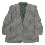 Mens Blazer Jacket Grey Check M