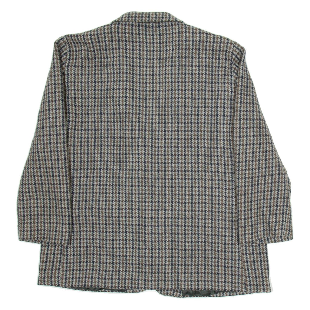 Mens Blazer Jacket Grey Check M