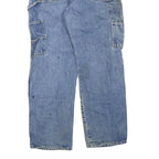 DICKIES Mens Regular Fit Blue Denim Jeans W36 L30 Workwear Zip Closure