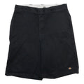 DICKIES Mens Black Casual Shorts XL W38 Workwear Polyester Blend Comfortable