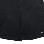 DICKIES Mens Black Casual Shorts XL W38 Workwear Polyester Blend Comfortable