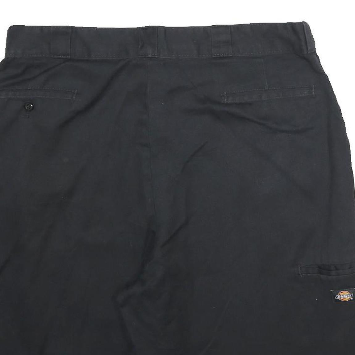 DICKIES Mens Black Casual Shorts XL W38 Workwear Polyester Blend Comfortable