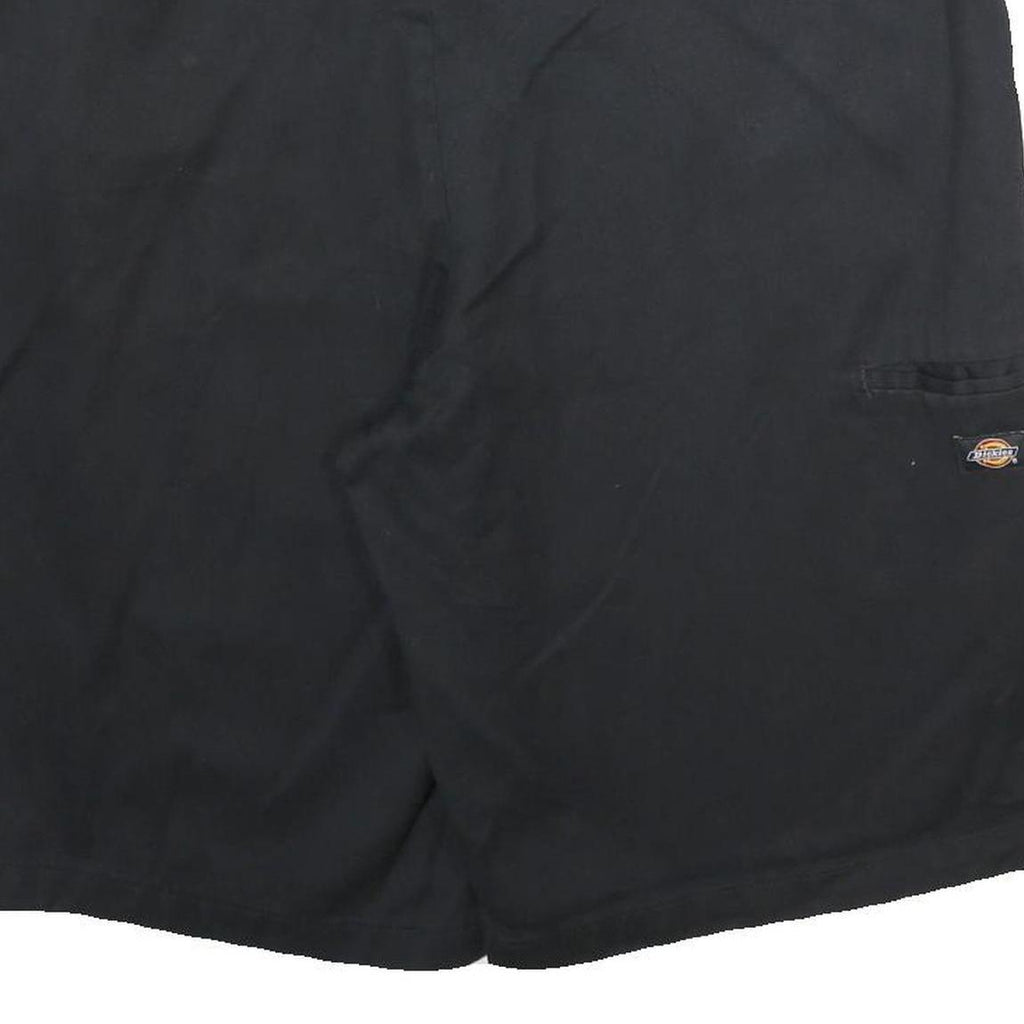 DICKIES Mens Black Casual Shorts XL W38 Workwear Polyester Blend Comfortable