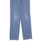 WRANGLER Mens Jeans Blue Regular Straight Denim Medium W30 L34 Classic Zip
