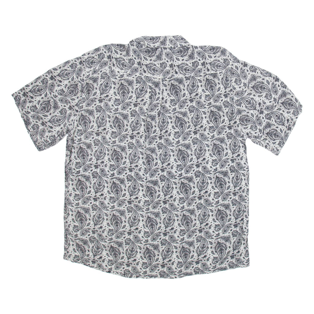 JUNCTION WEST Mens Shirt Black Paisley XL