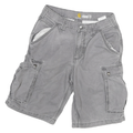 CARHARTT Mens Shorts Grey Relaxed Fit Cargo M W26 Durable Cotton Blend