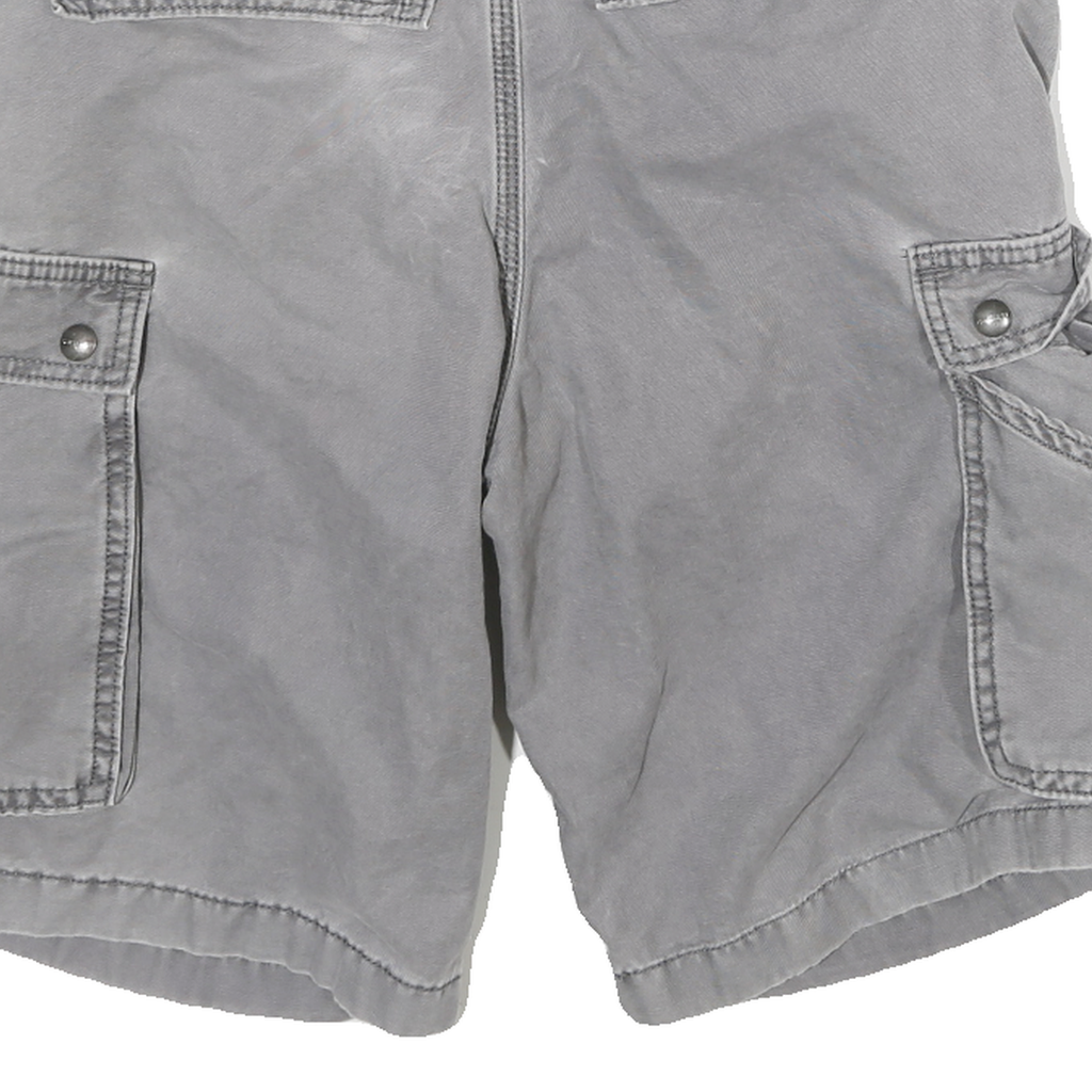CARHARTT Mens Shorts Grey Relaxed Fit Cargo M W26 Durable Cotton Blend