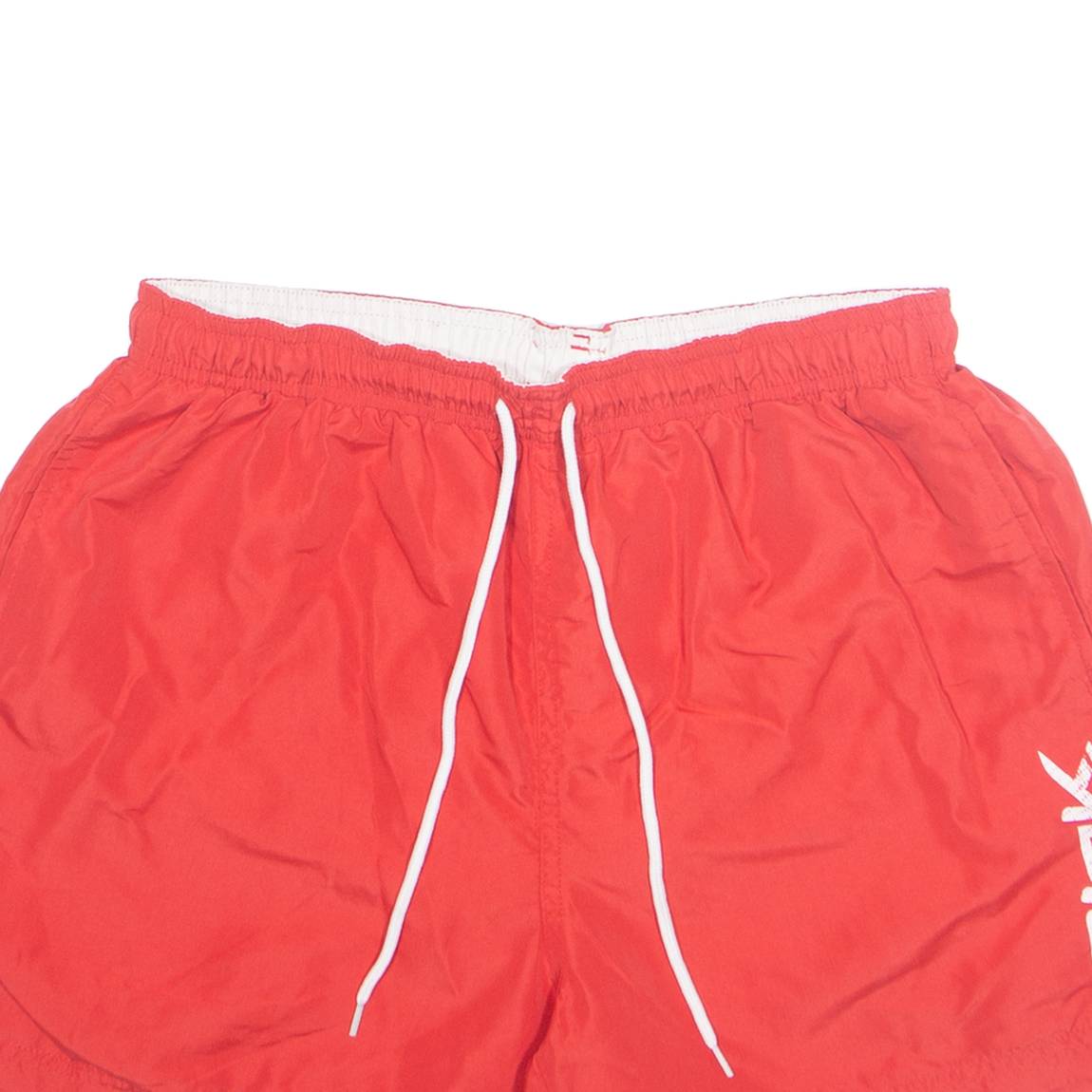 REEBOK Mesh Lined Mens Swimming Shorts Red S W27