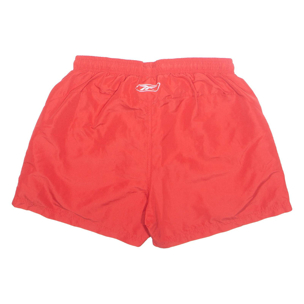 REEBOK Mesh Lined Mens Swimming Shorts Red S W27