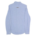 DIESEL Slim Fit Mens Shirt Blue Gingham Long Sleeve L