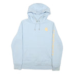 CARHARTT Womens Blue Hoodie S Lightweight Pullover Cotton Blend