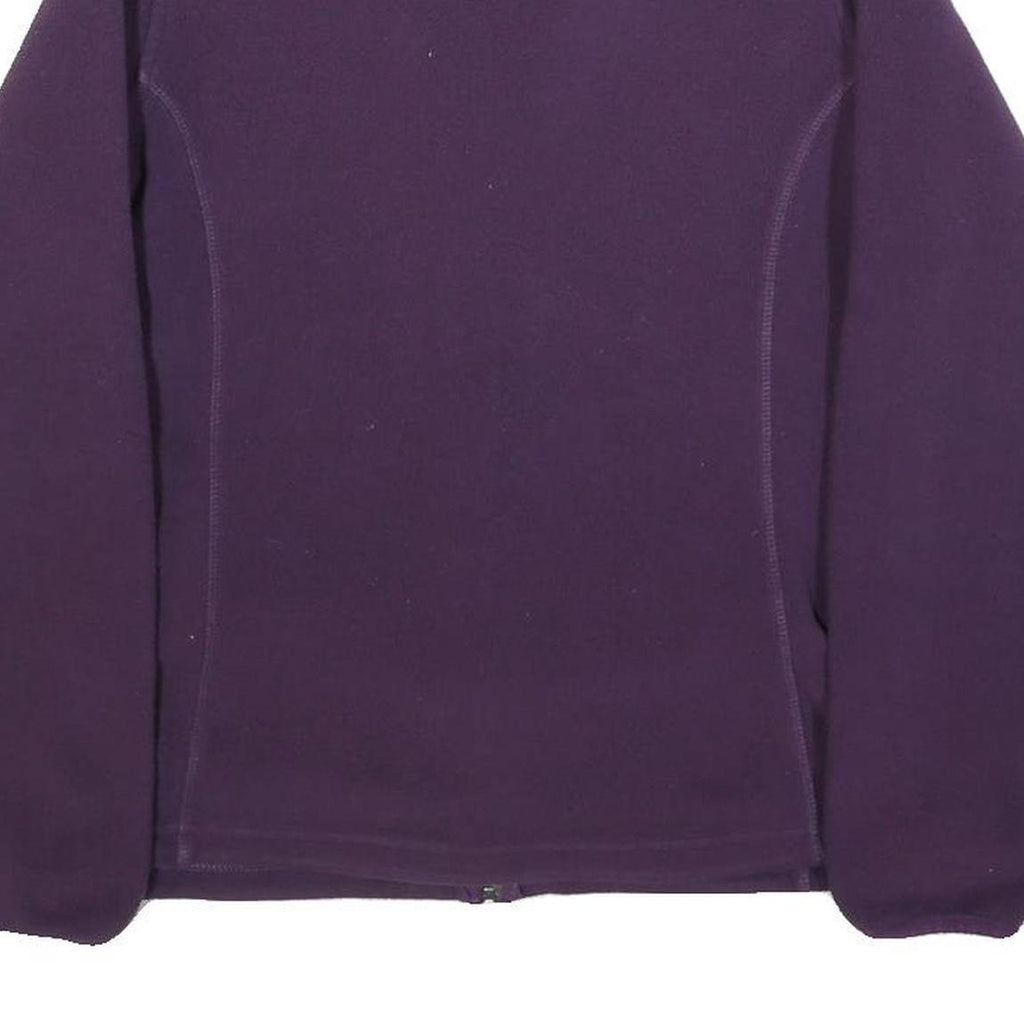 BERGHAUS Womens Purple Jacket S Polyester Fleece Zip Outdoor Casual Activewear