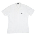 DINO CARINO Mens Shirt White Check M