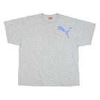 PUMA Mens Grey Impact Montreal Graphic T-Shirt XL Short Sleeve Crew Neck Cotton
