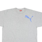 PUMA Mens Grey Impact Montreal Graphic T-Shirt XL Short Sleeve Crew Neck Cotton