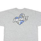 PUMA Mens Grey Impact Montreal Graphic T-Shirt XL Short Sleeve Crew Neck Cotton